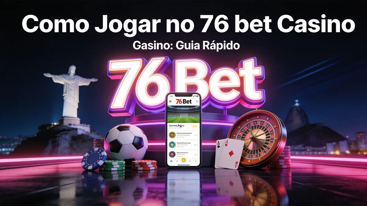 Como Jogar no 76 bet Casino: Guia Rápido para jogadores no Brasil